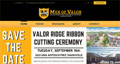 Desktop Screenshot of men-of-valor.org