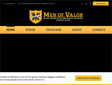 Tablet Screenshot of men-of-valor.org